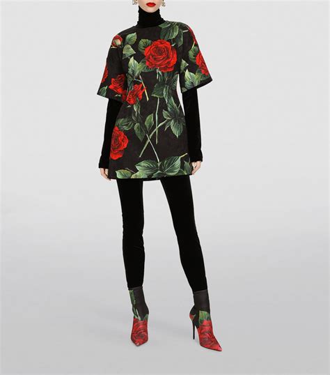 dolce gabbana rose rosse|dolce & gabbana rose dress.